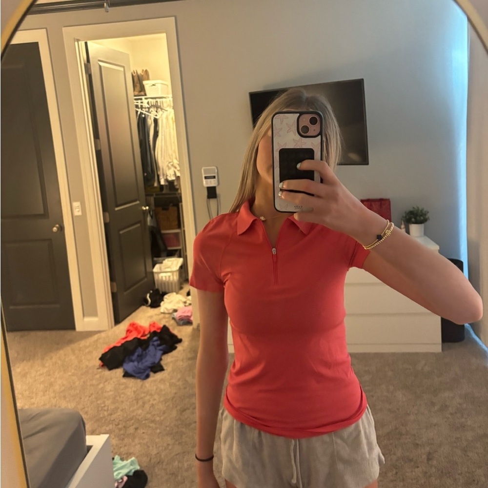 coral lulu polo